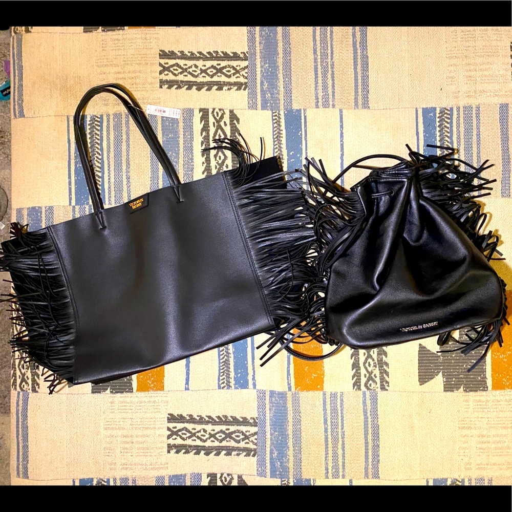 TWO Victoria’s Secret Fringe Bags